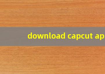 download capcut app